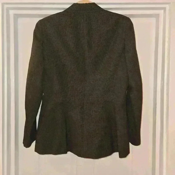 Jones New York Womens Two Piece Suit Set Blazer Skirt Midi Gray Size 8 - Picture 5 of 15